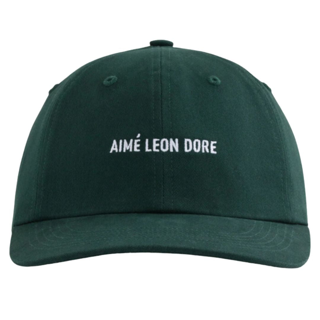 AIMÉ LEON DORE - Cotton Logo Hat "Green" - THE GAME